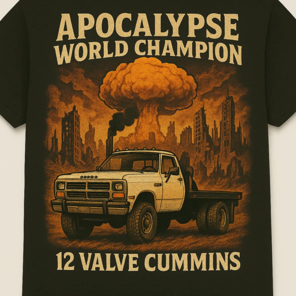 12 Valve apocalypse shirt